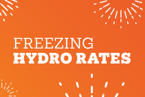 Freezing Hydro Rates