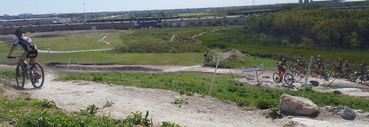 Bison Butter Mountain Bike Course