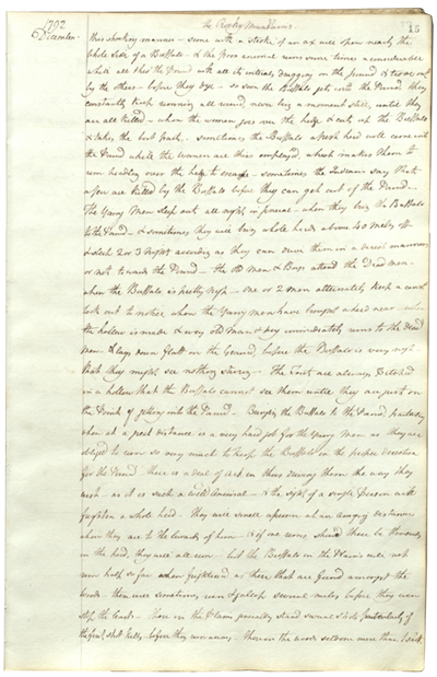 “Journal of a Journey over Land from Buckingham House to the Rocky Mountains in 1792 a 3 by Peter Fidler”